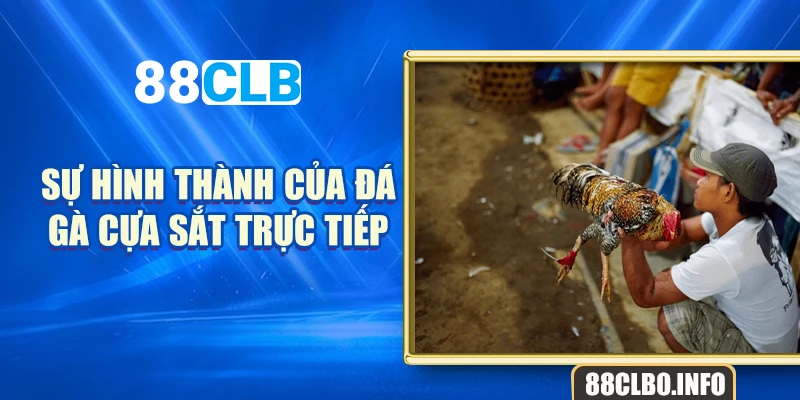 Sự hình thành của đá gà cựa sắt trực tiếp